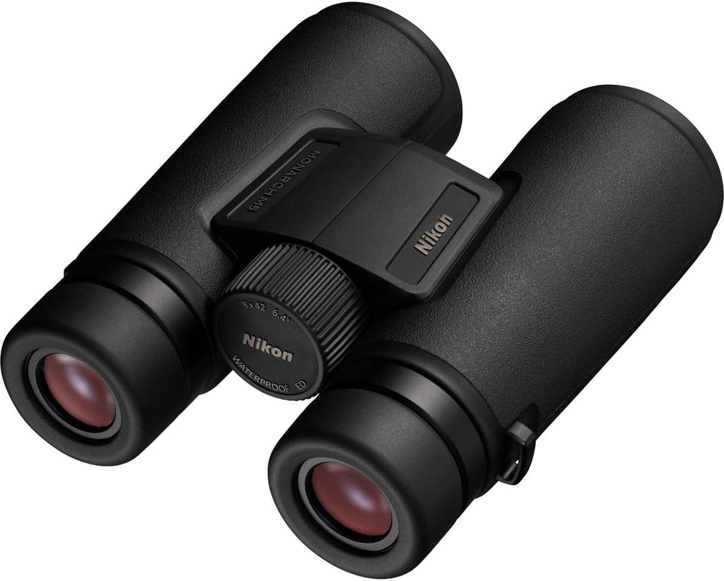 NIKON Monarch M5 Binoculars | Waterproof Fogproof ED Glass Optics with Dielectric Prism Coating | Bright High-Resolution Outdoor Binoculars for Birdwatching, Hiking & Wildlife, 8x42
