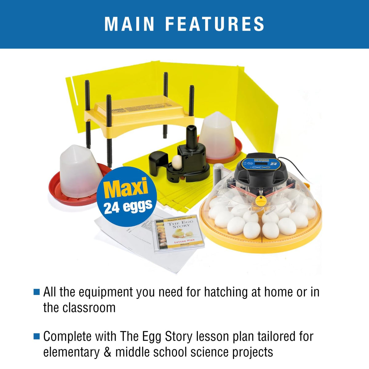 Brinsea Mini II Advance Incubator with Automatic Turner for Hatching 7 Eggs