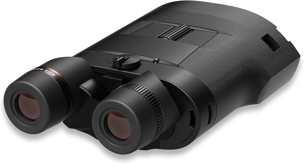Kite Optics APC STABILIZED 14x50 ED High Performance Binoculars for Hunting and Bird Watching/Marine Use - 14x Magnification with Image Stabilization, Waterproof, Dustproof, Li-Ion Battery, +30 Hours