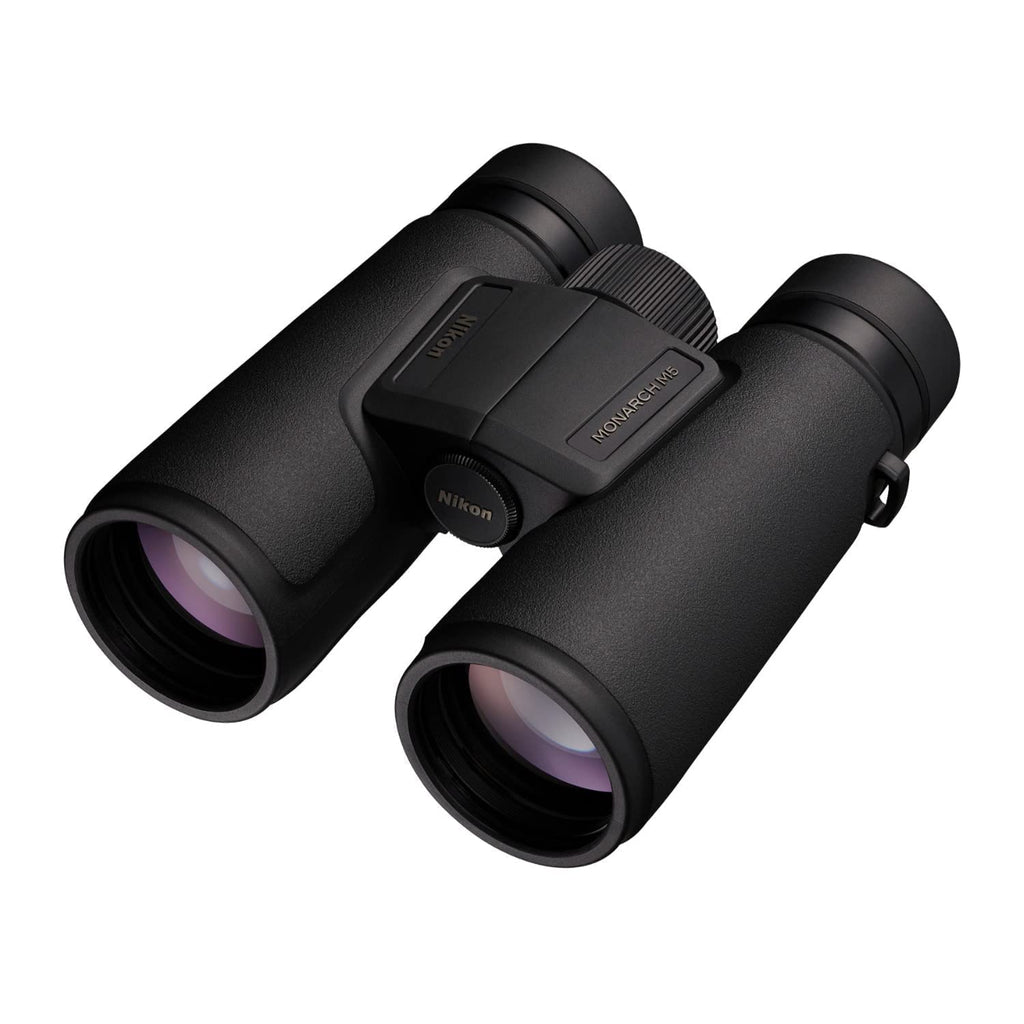 NIKON Monarch M5 Binoculars | Waterproof Fogproof ED Glass Optics with Dielectric Prism Coating | Bright High-Resolution Outdoor Binoculars for Birdwatching, Hiking & Wildlife, 8x42