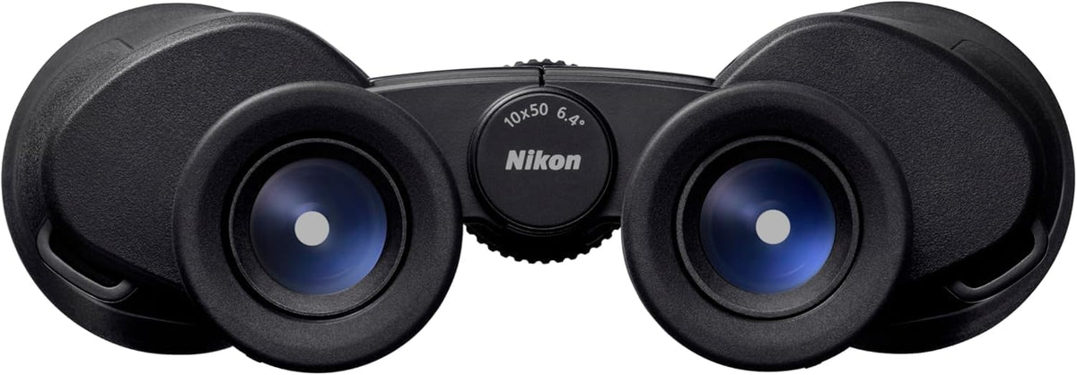 Nikon ACTION10x50 Binocular | Multilayer-Coated Nikon Optics, Bright 50mm Objective Lenses, 10x Power, Turn-and-Slide Adjustable eyecups and Tripod-Ready Porro-Prism Design