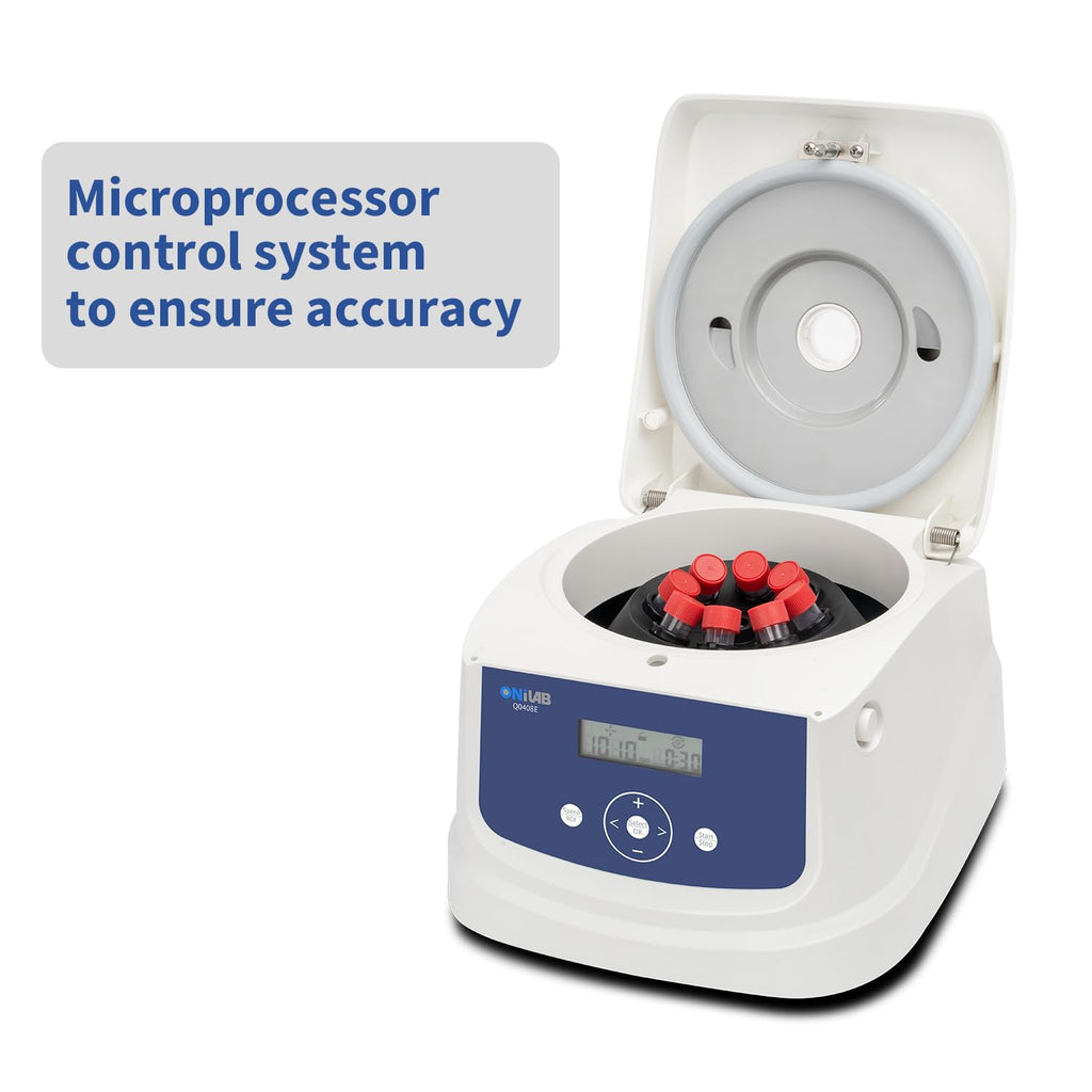 ONiLAB PRP Centrifuge, 8X15ml/10ml/7ml/1.5-5ml, 300-4000RPM, Max 1860Ãg