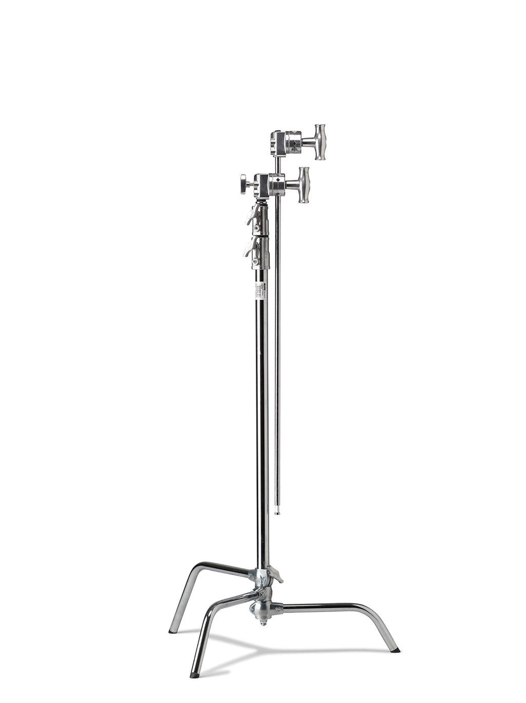 Kupo 20" C-Stand Turtle Base Kit Professional Grip Stand with 2.5" Grip Head and 20" Grip Arm, Heavy-Duty Steel Construction for Photography and Video Lighting - Silver (KS704512)
