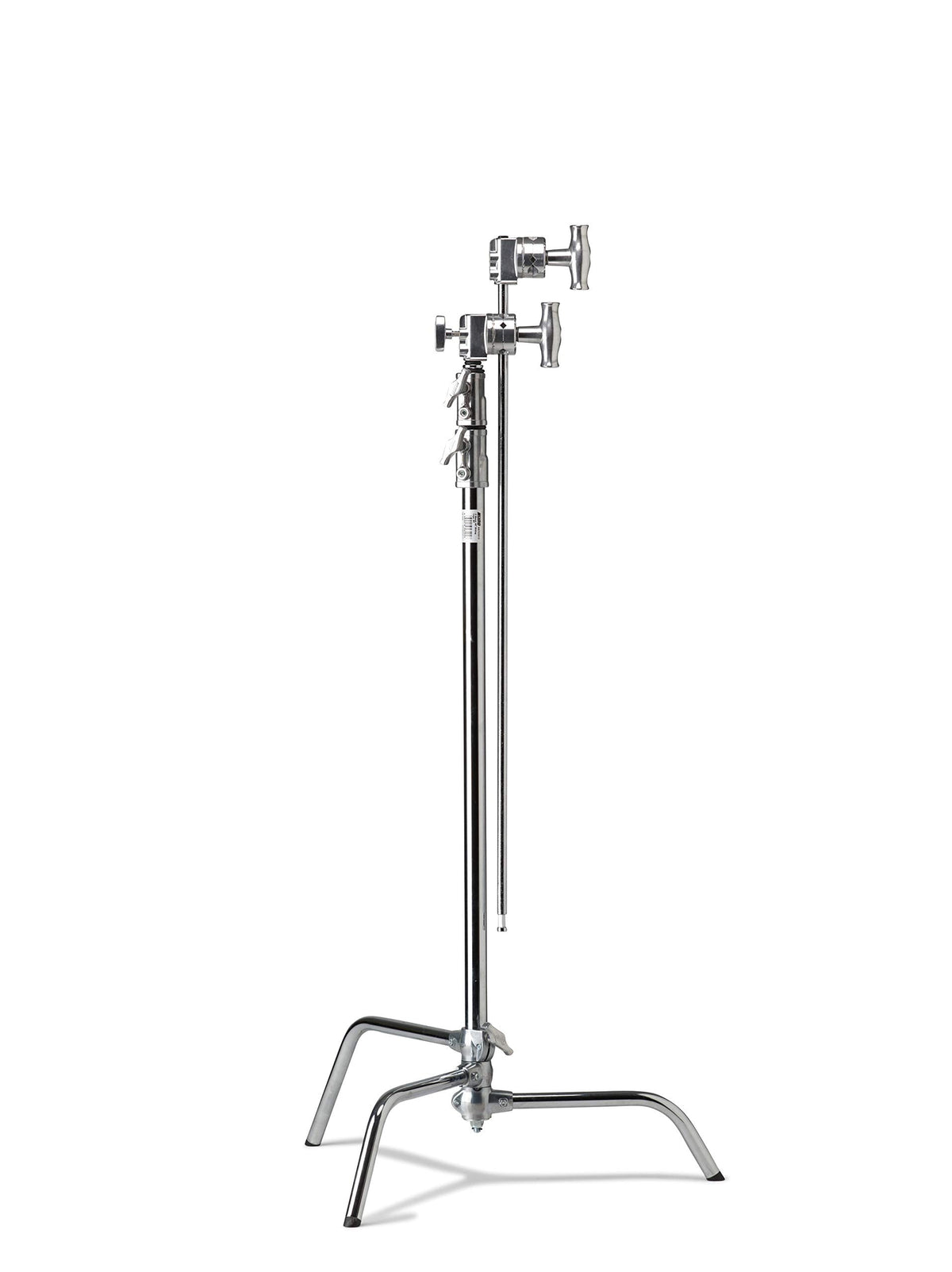 Kupo 20" C-Stand Turtle Base Kit Professional Grip Stand with 2.5" Grip Head and 20" Grip Arm, Heavy-Duty Steel Construction for Photography and Video Lighting - Silver (KS704512)