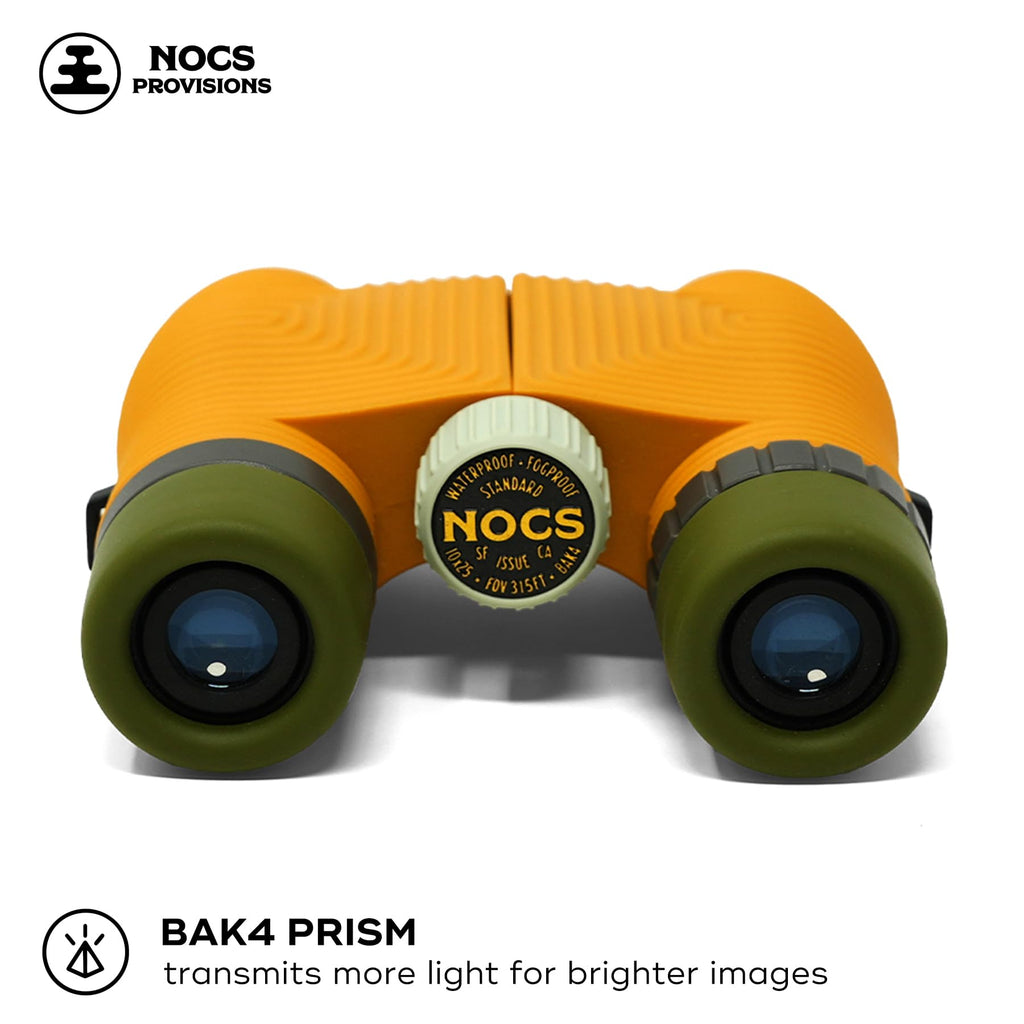 Nocs Provisions Standard Issue 10x25 Binoculars, Waterproof, Bird Watching