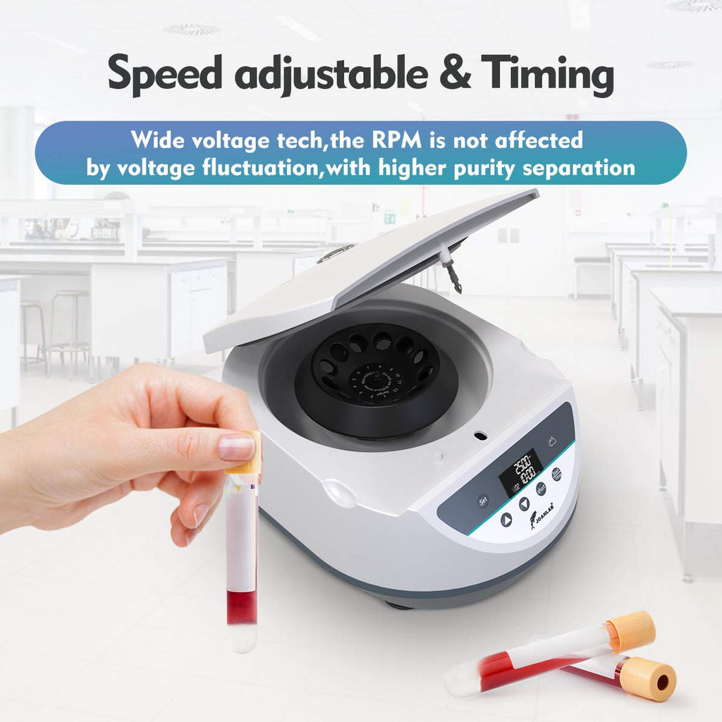 Benchtop Centrifuge, 8x2/5/10/15ml Tubes
