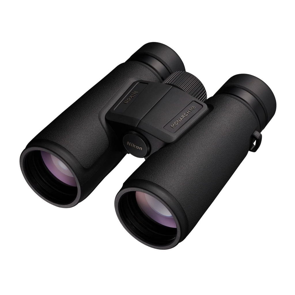 NIKON Monarch M5 Binoculars | Waterproof Fogproof ED Glass Optics with Dielectric Prism Coating | Bright High-Resolution Outdoor Binoculars for Birdwatching, Hiking & Wildlife, 8x42