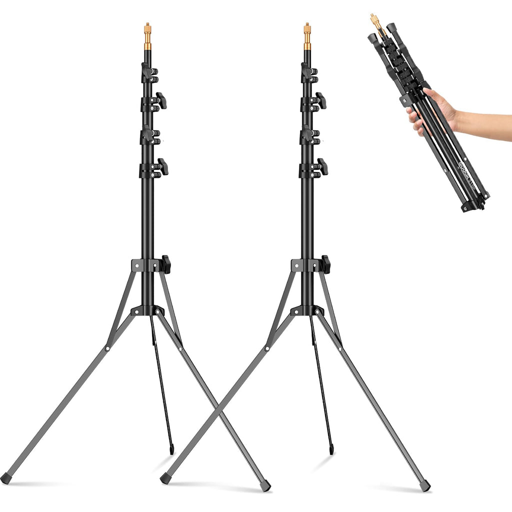 GODOX 380F Heavy Duty Light Stand 150in/12.6' Light Stand Spring Cushioned