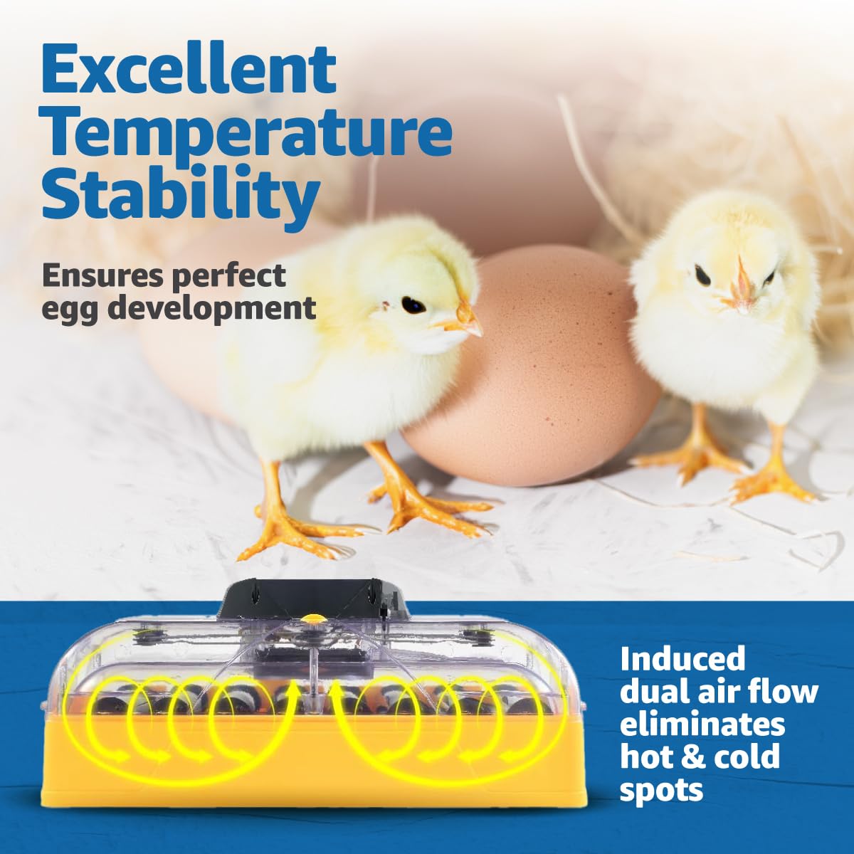 Brinsea Ovation 28 EX Egg Incubator, Automatic Turning & Humidity Control