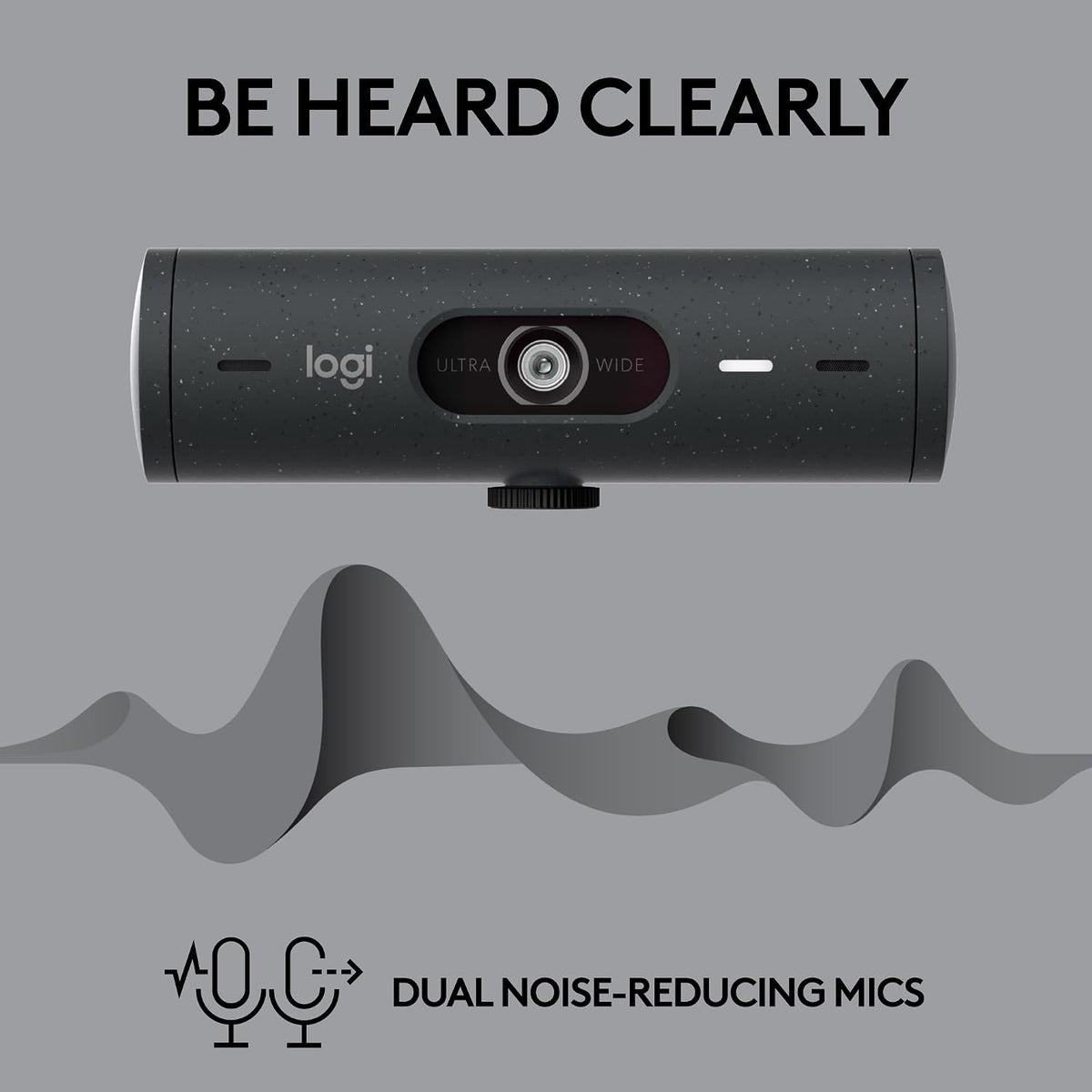 Logitech Brio 505 Full HD 1080p Business Webcam with Auto Light Correction