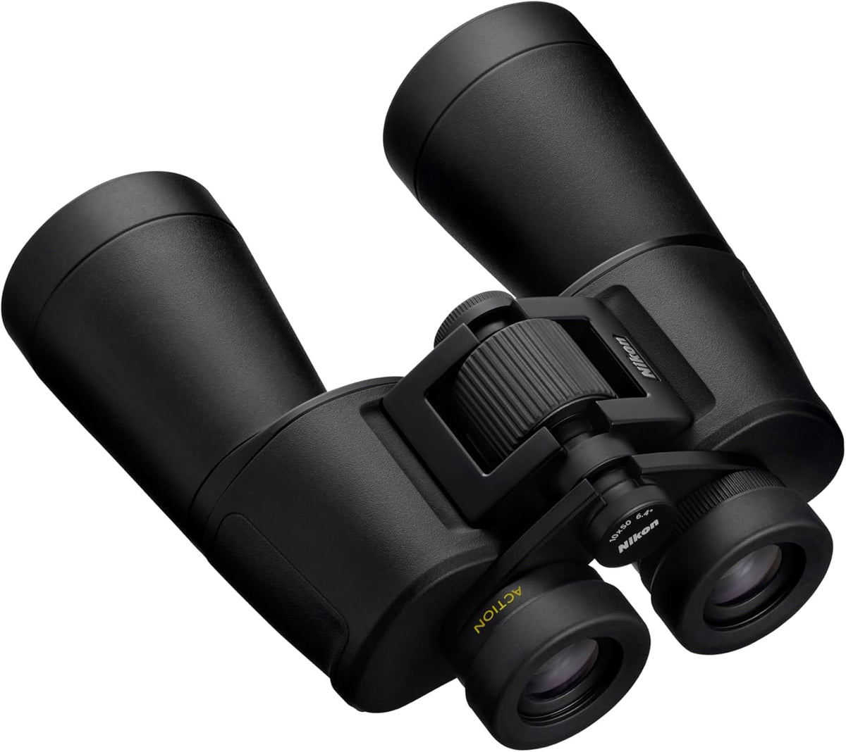 Nikon ACTION10x50 Binocular | Multilayer-Coated Nikon Optics, Bright 50mm Objective Lenses, 10x Power, Turn-and-Slide Adjustable eyecups and Tripod-Ready Porro-Prism Design