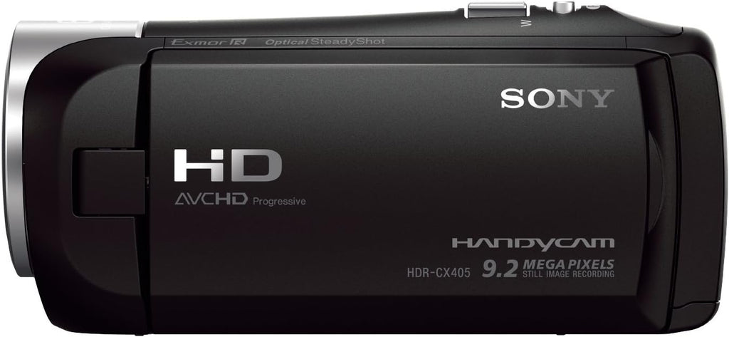 Sony HDR-CX405 9.2 MP Full HD Camcorder (30x Optical Zoom) - Black (Renewed)