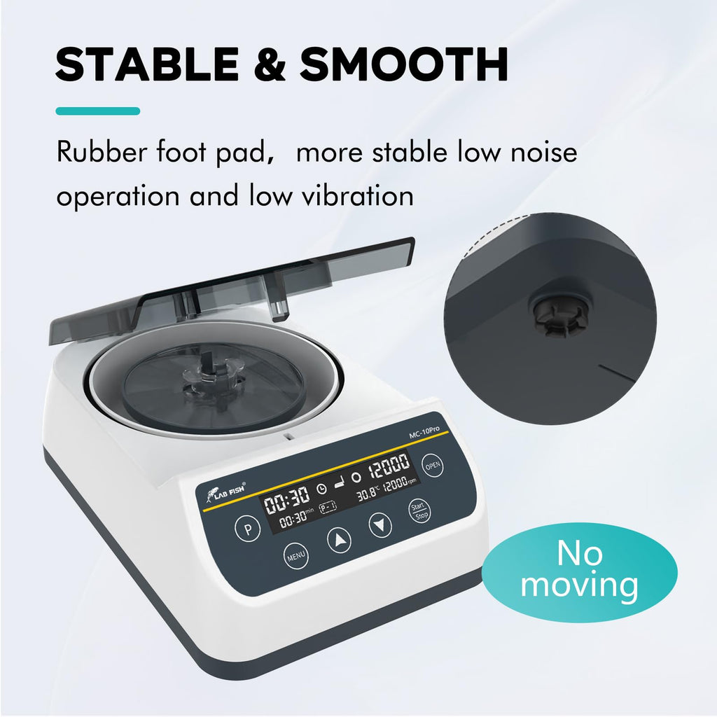 LAB FISH MC-12PRO High-Speed Centrifuge, 1000-12000RPM 9660xg