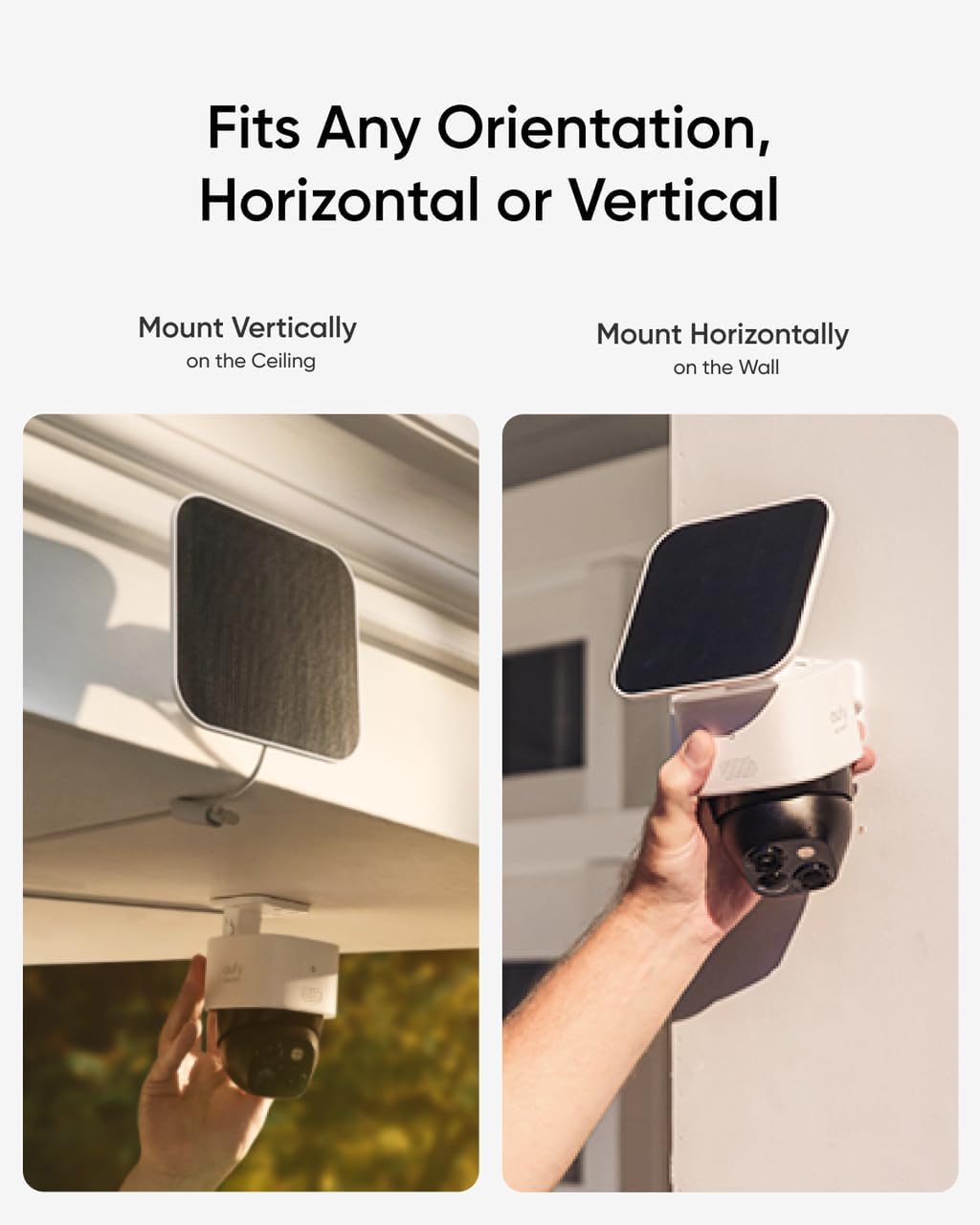 eufy Security SoloCam S340, 3K Dual-Lens Solar Security Camera