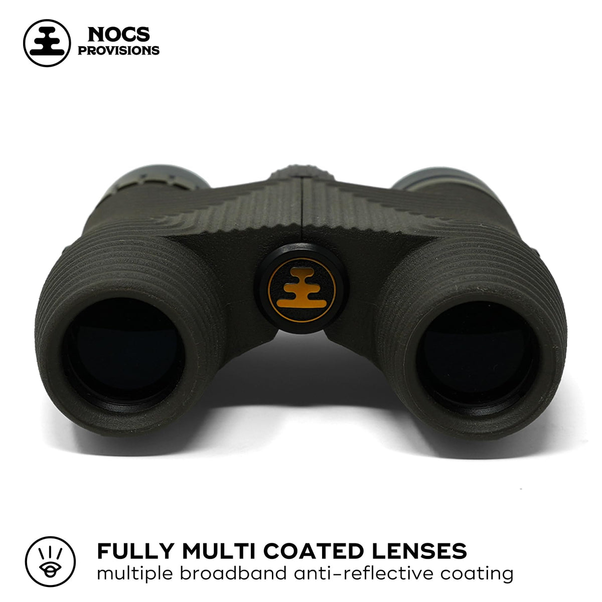 Nocs Provisions Standard Issue 10x25 Binoculars, Waterproof, Bird Watching