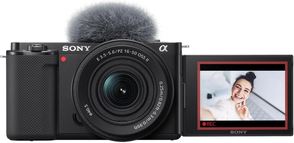 Sony ZV-E10 APS-C Mirrorless Camera with 16-50mm Lens Black