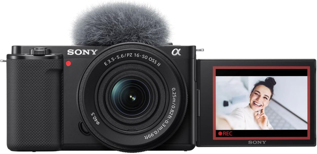 Sony ZV-E10 APS-C Mirrorless Camera with 16-50mm Lens Black