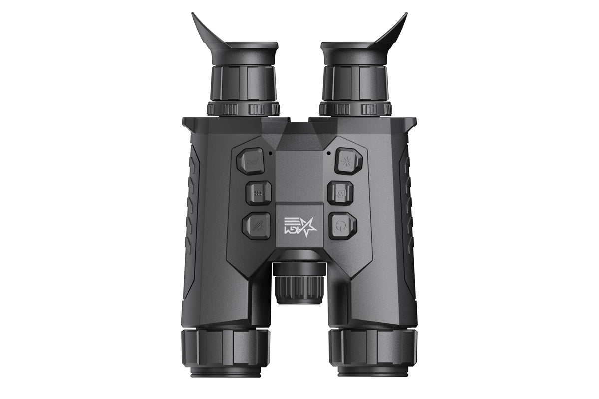 AGM Global Vision ObservIR LRF Dual-Spectrum Thermal & Digital Day/Night Vision Binoculars with Built-in Laser Range Finder, 4K Optical Channel