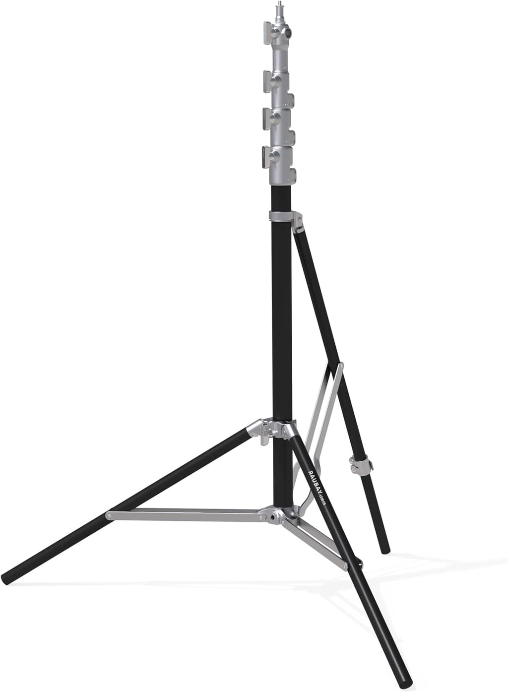 RAUBAY 10ft Corner Light Stand, Air Cushion, Silver, LT30-CS