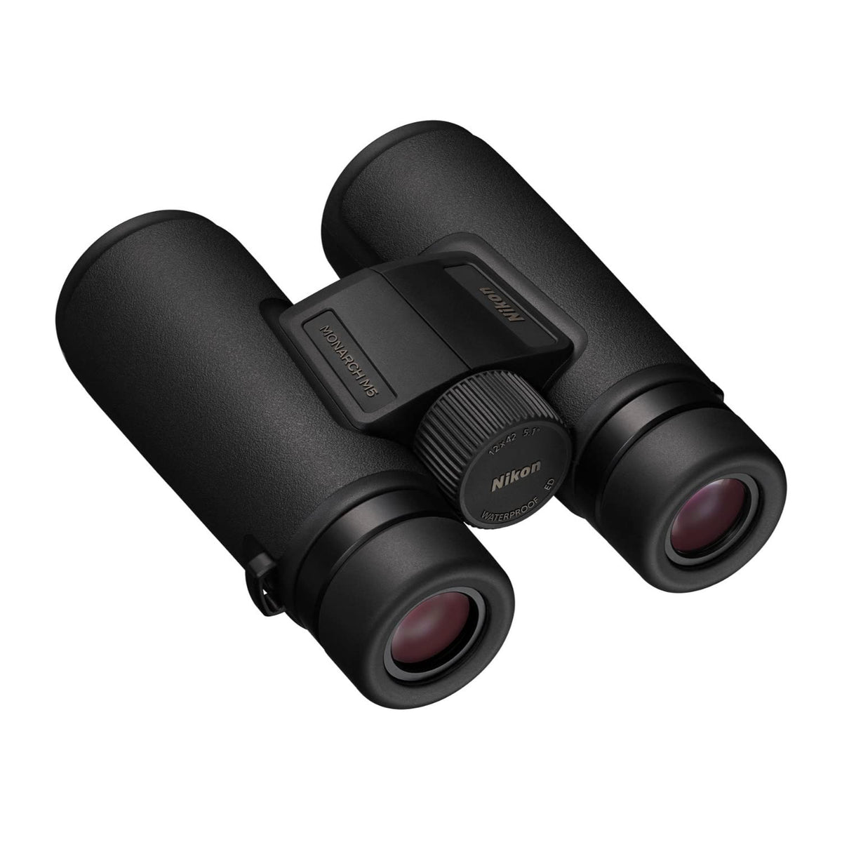 NIKON Monarch M5 Binoculars | Waterproof Fogproof ED Glass Optics with Dielectric Prism Coating | Bright High-Resolution Outdoor Binoculars for Birdwatching, Hiking & Wildlife, 8x42