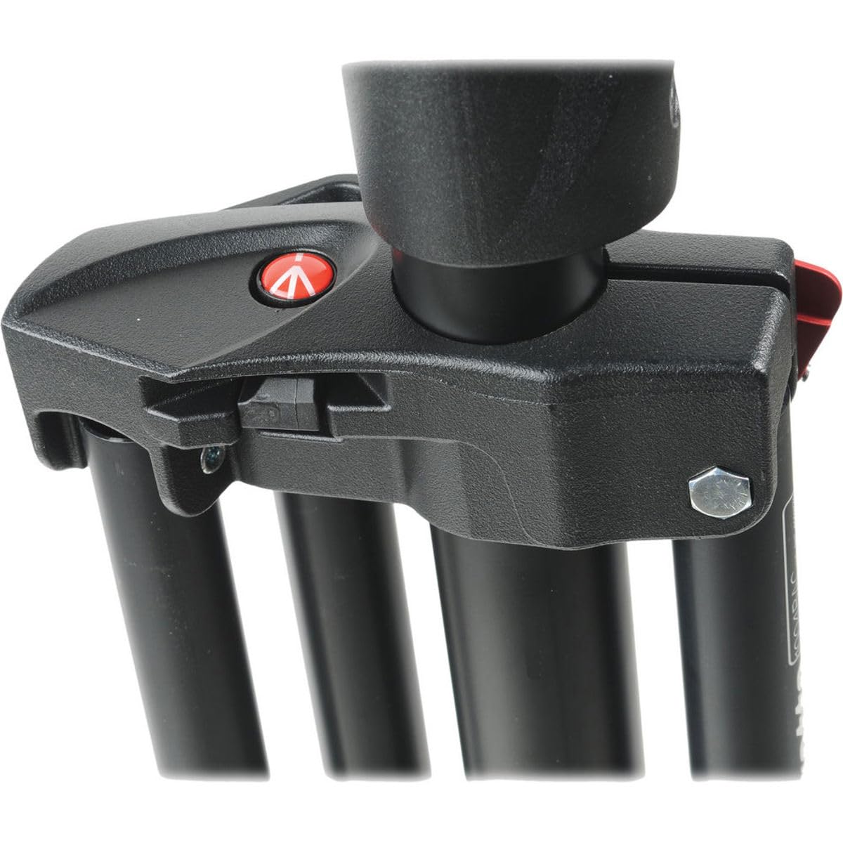 Manfrotto 1004BAC 144" Air Cushioned Aluminum Master Light Stand with 4 Sections & 3 Risers, Black
