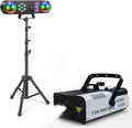 Telbum DJ Lights with Stand and 1500W Fog Machine, Make a Party Show