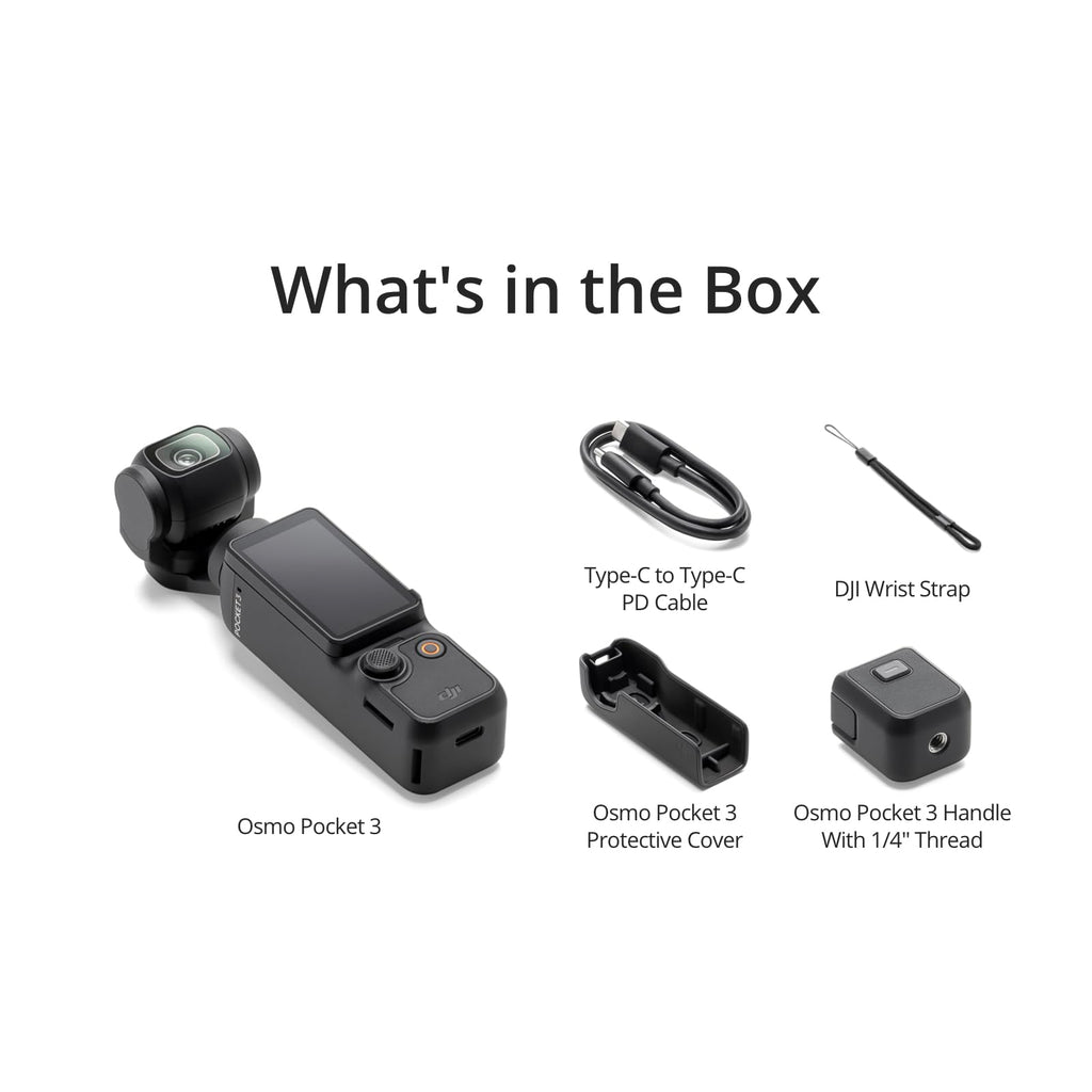 DJI Osmo Pocket 3 Vlogging Camera DJI Osmo Pocket 3 Vlog Bundle
