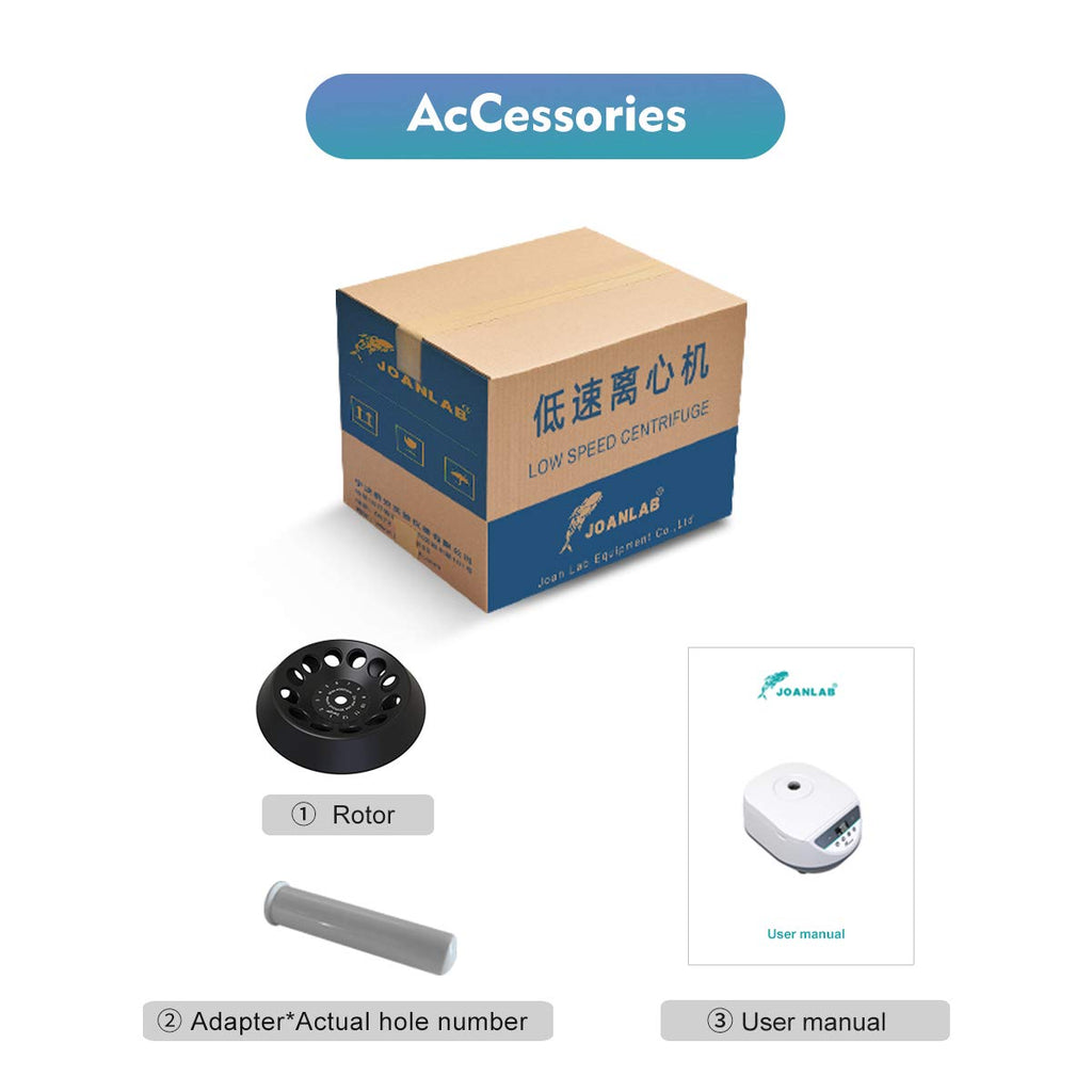 Benchtop Centrifuge, 8x2/5/10/15ml Tubes