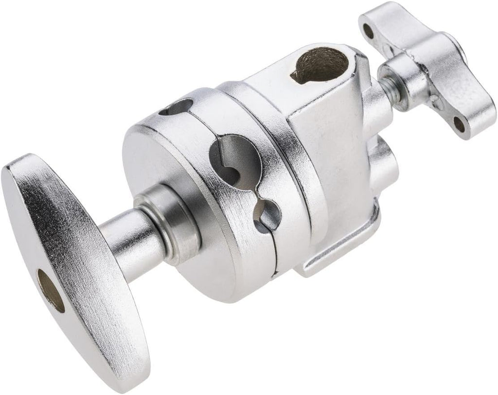 Flashpoint 10' C Light Stand on Turtle Base Kit with Two Tier Spring Loaded Riser Column, 3' GOBO Heads, Baby Pin and 40' Grip Arm, Chrome, a for Cinema Still