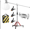 C Stand with Boom Arm, 10ft/300cm Heavy Duty Photography Light Stand