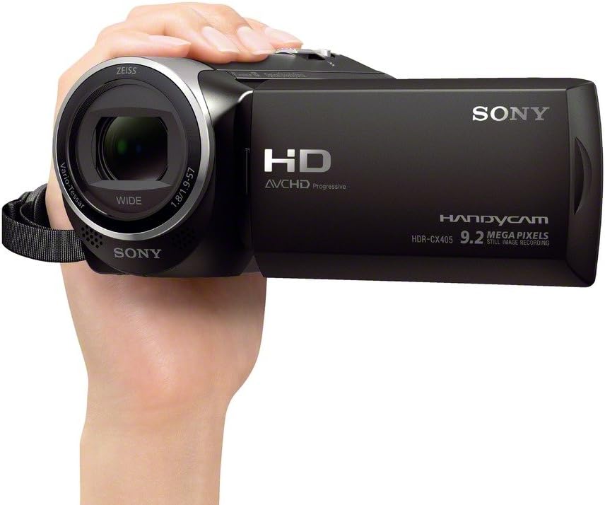 Sony HDR-CX405 9.2 MP Full HD Camcorder (30x Optical Zoom) - Black (Renewed)