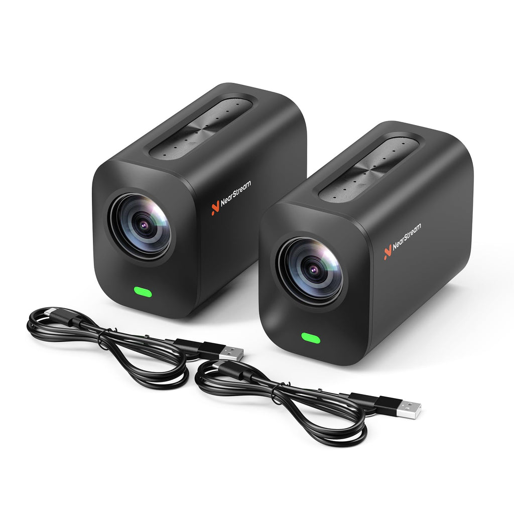 NearStream VM33 3-Pack Wireless Live Streaming Cameras, 10X Optical Zoom