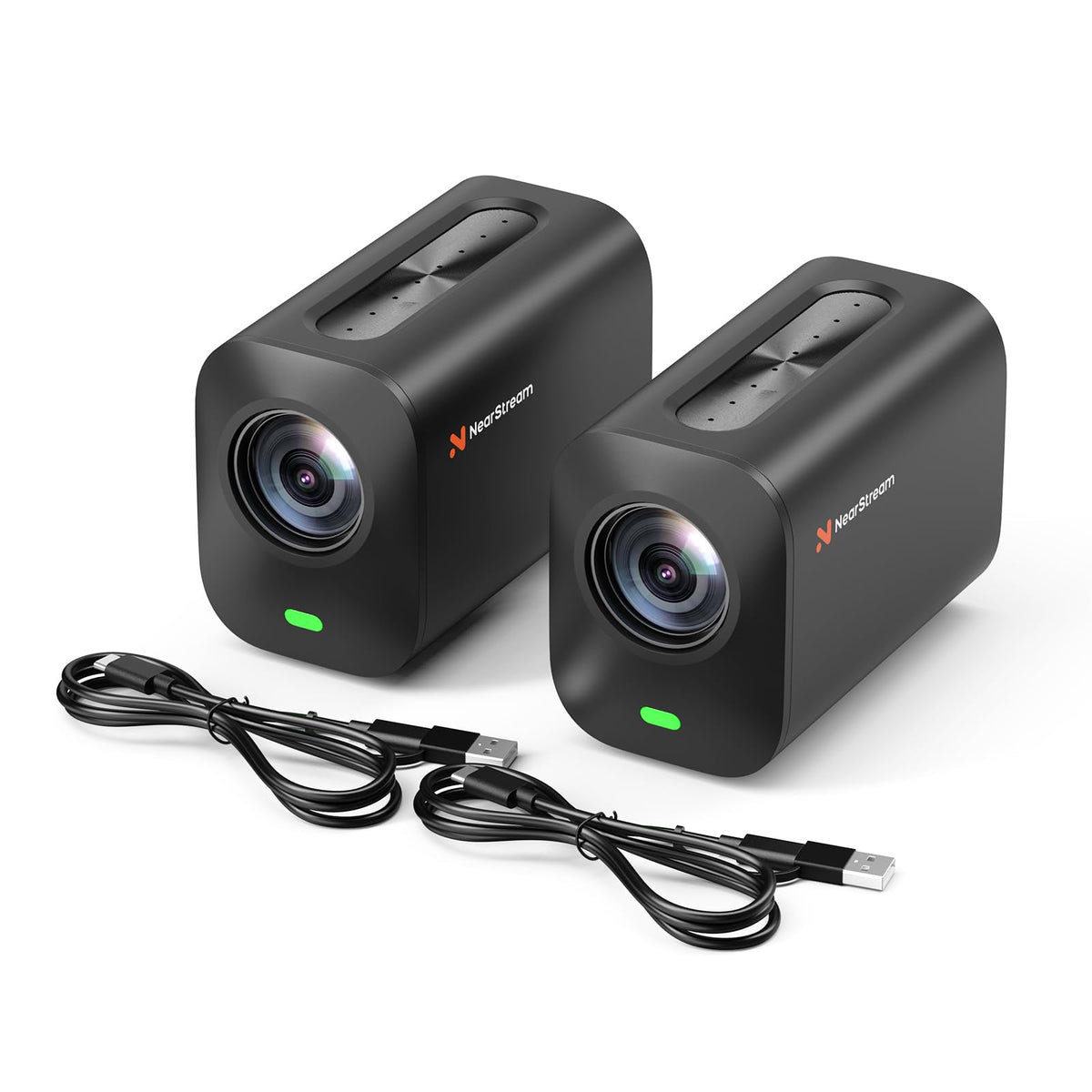 NearStream VM33 3-Pack Wireless Live Streaming Cameras, 10X Optical Zoom