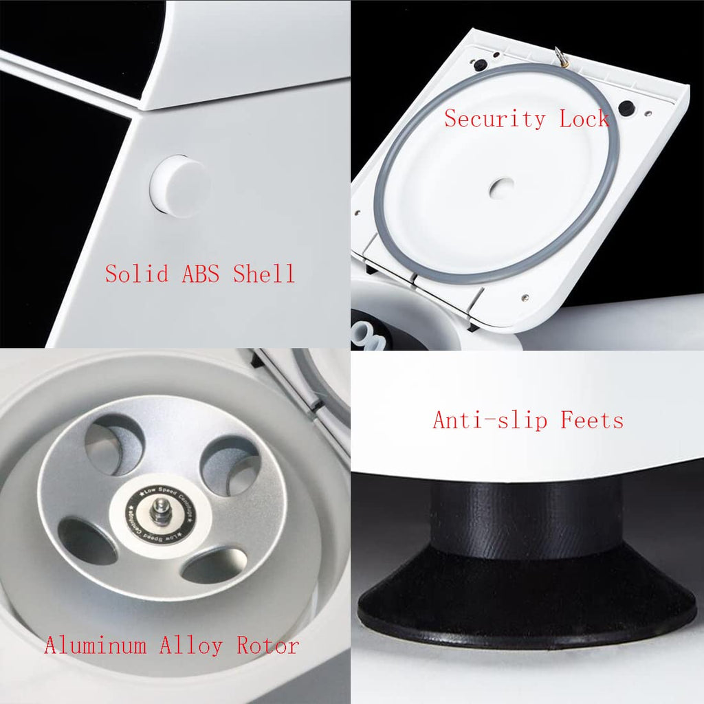 Lab PRP Centrifuge Machine, 4000rpm Digital Benchtop Centrifuges