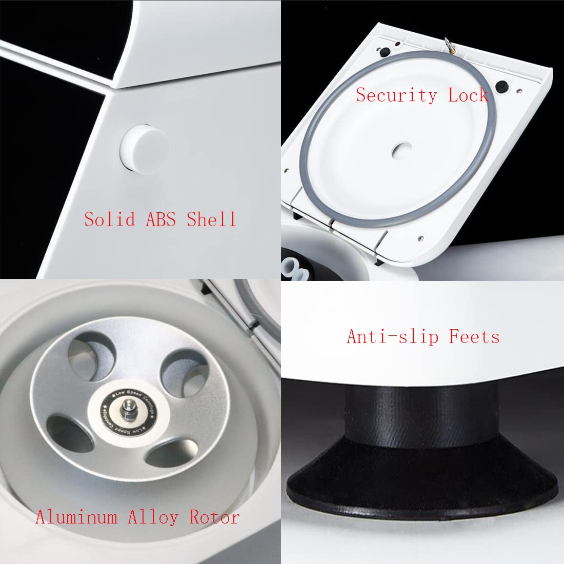 Lab PRP Centrifuge Machine, 4000rpm Digital Benchtop Centrifuges