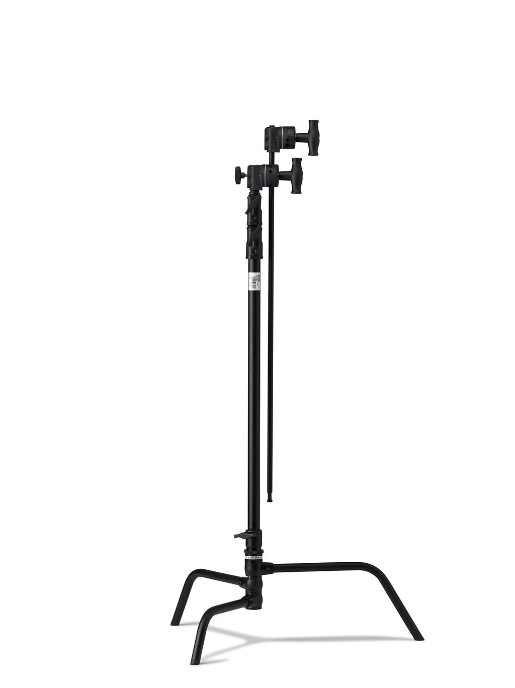 Kupo 20" C-Stand Turtle Base Kit Professional Grip Stand with 2.5" Grip Head and 20" Grip Arm, Heavy-Duty Steel Construction for Photography and Video Lighting - Silver (KS704512)