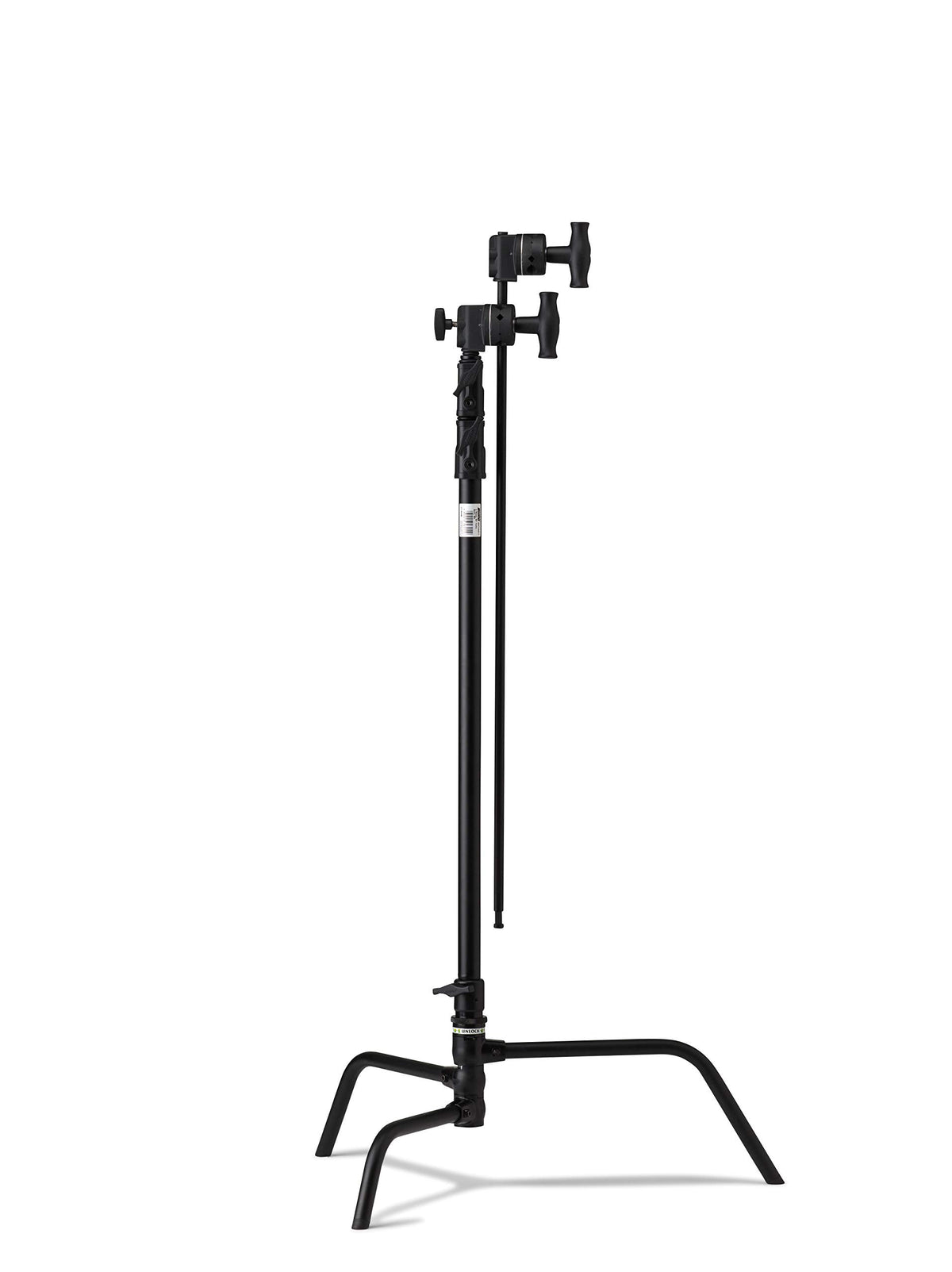 Kupo 20" C-Stand Turtle Base Kit Professional Grip Stand with 2.5" Grip Head and 20" Grip Arm, Heavy-Duty Steel Construction for Photography and Video Lighting - Silver (KS704512)