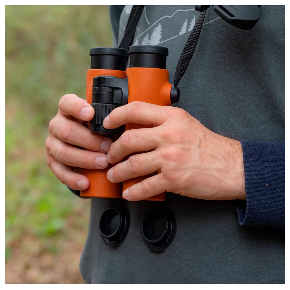 Swarovski NL Pure 10x42 Binoculars, Burnt Orange, Waterproof, Fog-Proof,