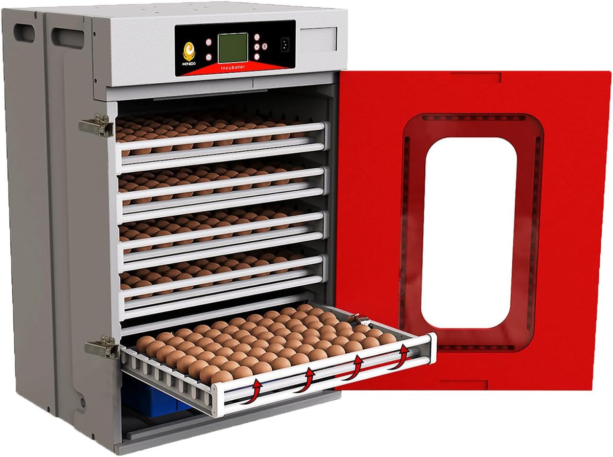 400 Eggs Incubator ï¼Automatic Incubator for Hatching Eggs, with Automatic Egg Turning and Temperature Humidity Control, Poultry Hatching Incubator for Chicken Duck Goose Quail Bird