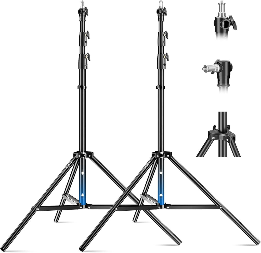 GODOX 380F Heavy Duty Light Stand 150in/12.6' Light Stand Spring Cushioned