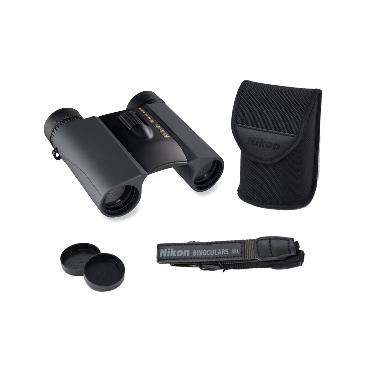 Nikon Trailblazer 8x25mm ATB Binoculars - Compact, Waterproof & Fogproof, Bright Multilayer-Coated Optics, Roof Prism - All-Terrain Outdoor Wildlife Viewing & Birdwatching Binoculars (8217)