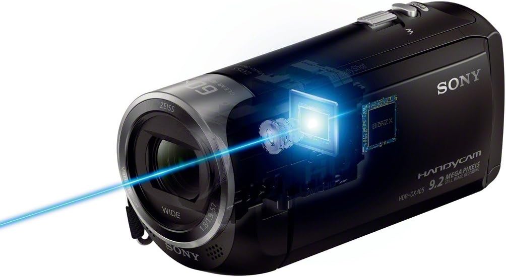 Sony HDR-CX405 9.2 MP Full HD Camcorder (30x Optical Zoom) - Black (Renewed)