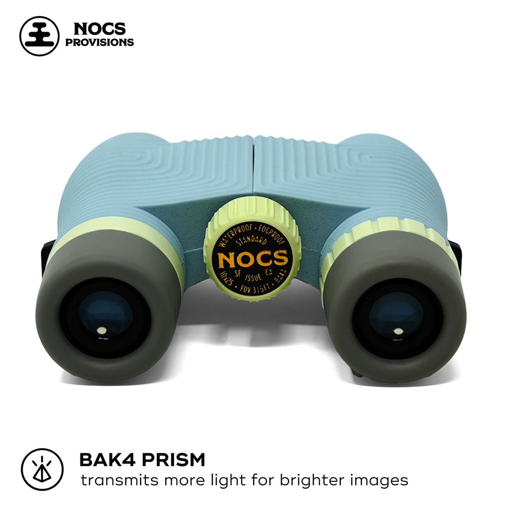 Nocs Provisions Standard Issue 10x25 Binoculars, Waterproof, Bird Watching