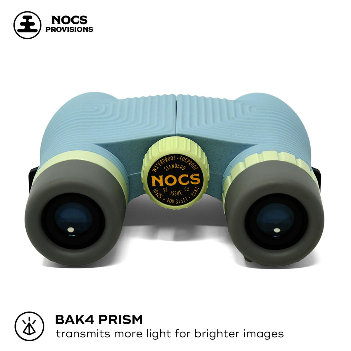 Nocs Provisions Standard Issue 10x25 Binoculars, Waterproof, Bird Watching