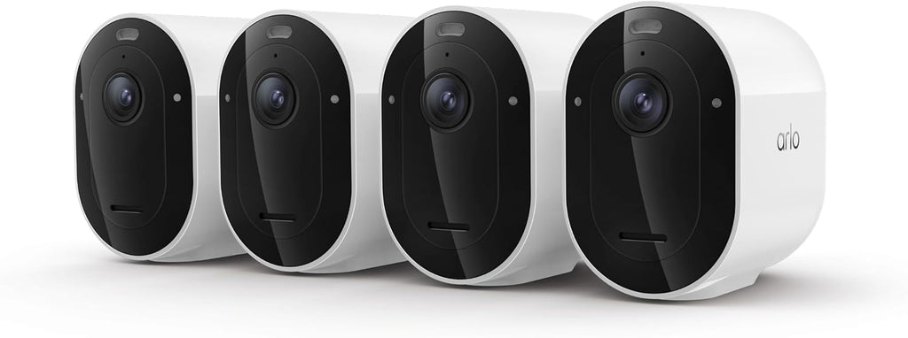 Arlo Pro Wireless Security Camera 2K HDR (6th Gen) - 4-Cam