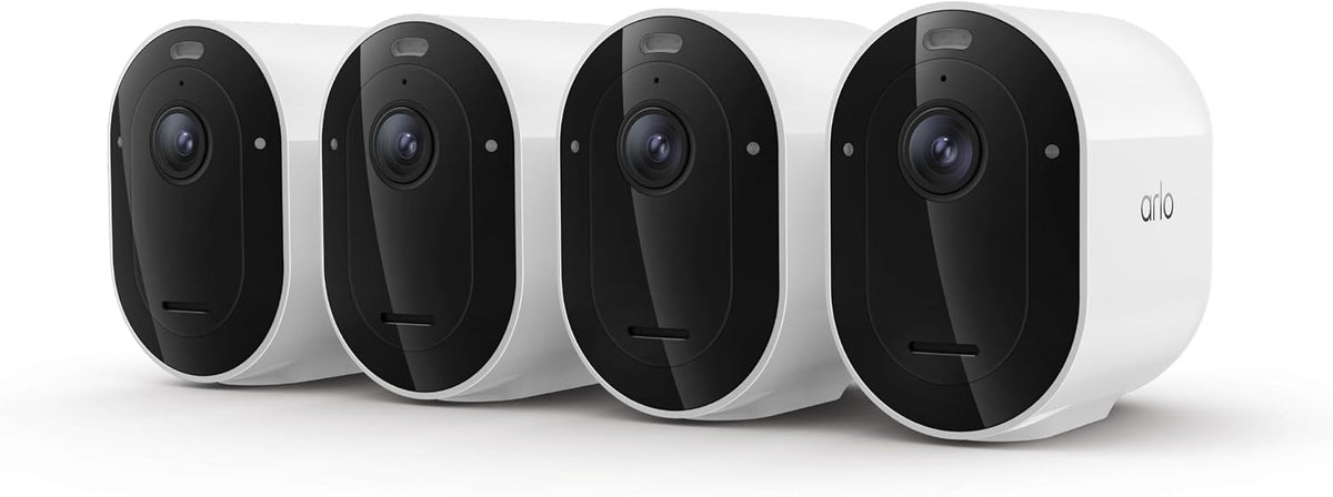 Arlo Pro Wireless Security Camera 2K HDR (6th Gen) - 4-Cam