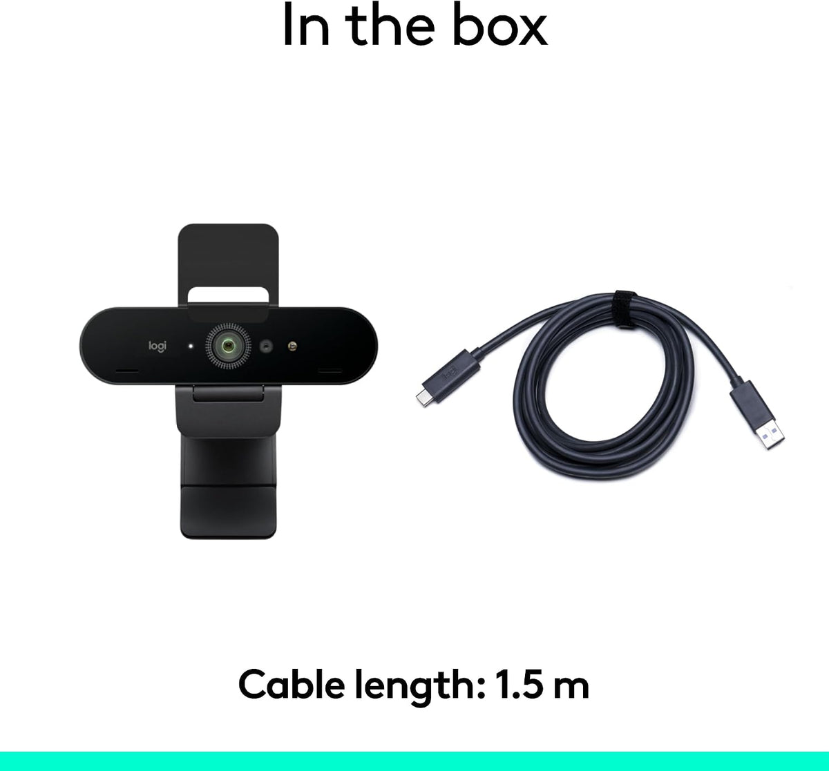 Logitech Brio Ultra 4K HD Webcam for Streaming and Meetings - Black
