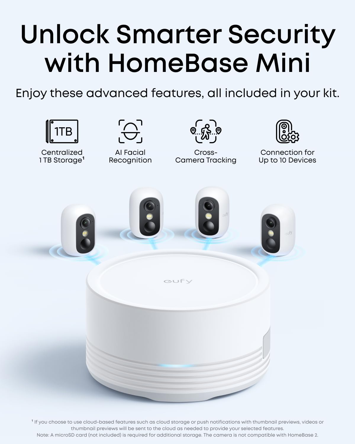 eufy Security eufyCam C35 4-Cam Kit, Wireless Indoor/Outdoor Camera