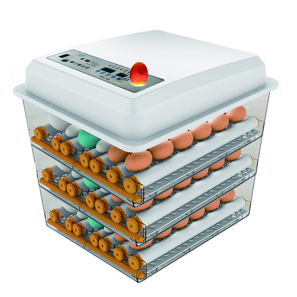 JAEDO Automatic Egg Incubator 150~180 Egg Incubator Digital Automatic Hatcher with Egg Turning for Chickens Ducks Goose Birds