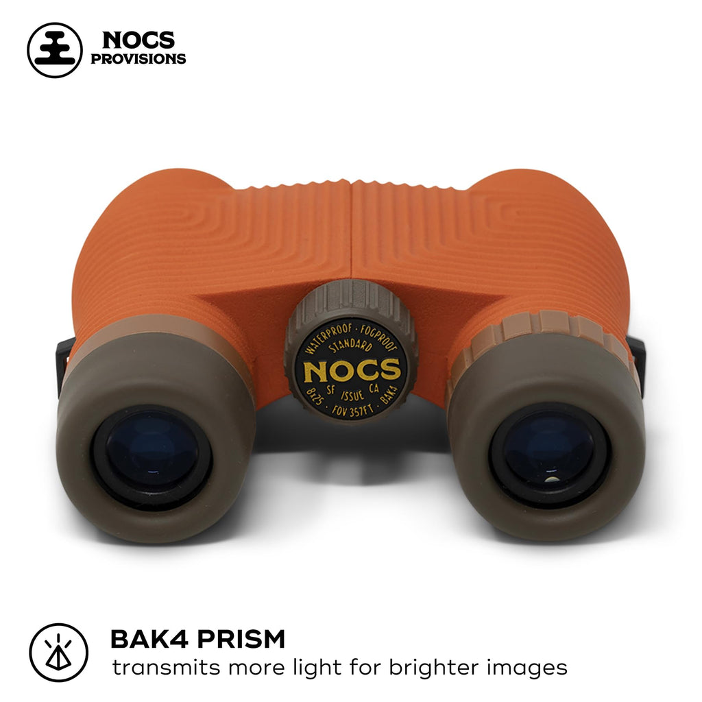 Nocs Provisions Standard Issue 10x25 Binoculars, Waterproof, Bird Watching